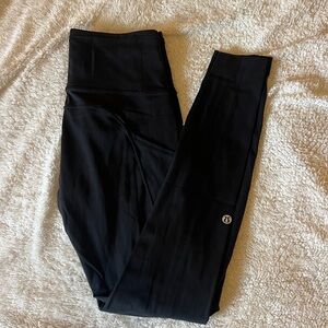 Lululemon Athletica Black High-Waisted Leggings